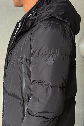 Мужская чёрная парка Moncler Templon   