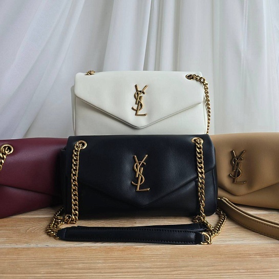 Кожаная сумка Yves Saint Laurent Calypso 24x11 см