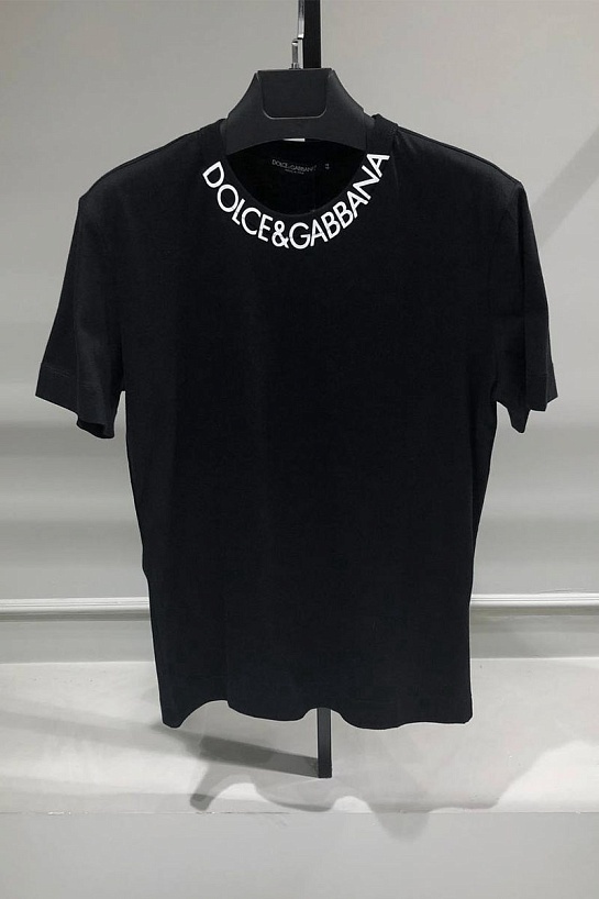 Футболка чёрного цвета Dolce&Gabbana
