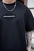 Чёрная оверсайз футболка Chrome Hearts Premium