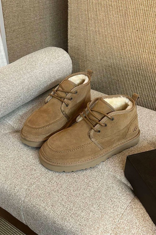 Ботинки с мехом UGG Neumel Moc - Mustard Seed