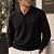 Поло с длинным рукавом Loro Piana premium - Black