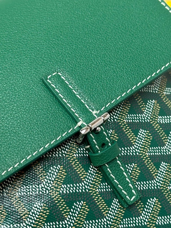 Женский рюкзак Goyard Alpin Mini Premium 23x19x9.5 см - Green