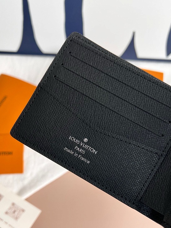 Кожаный кошелёк Louis Vuitton Slender Premium 11x8.5x1 см