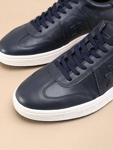 Кожаные кроссовки Premiata Bonnie - Navy   
