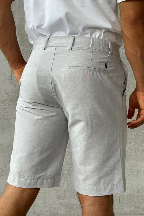 Мужские серые шорты Polo Ralph Lauren