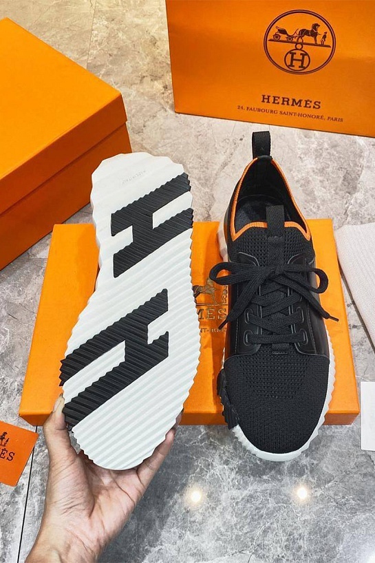 Мужские кроссовки Hermes Depart - Black