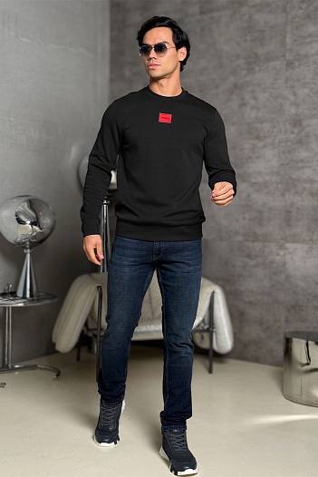 Мужской свитшот Hugo Boss Diragol - Black   