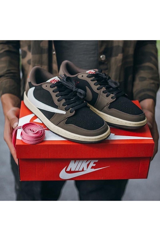 Кроссовки Travis Scott x Nike Air Jordan 1 "Cactus Jack"