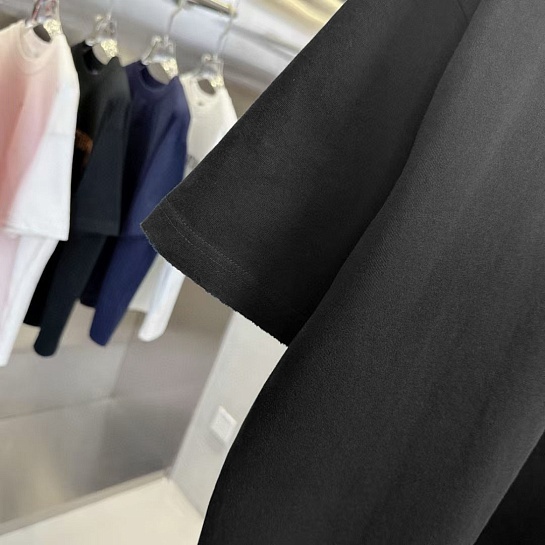 Чёрная оверсайз футболка Chrome Hearts Premium