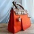 Женская сумка Hermes HerBag 30x25 см - Orange