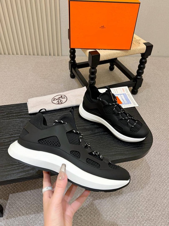 Мужские кроссовки Hermes Katana - Black