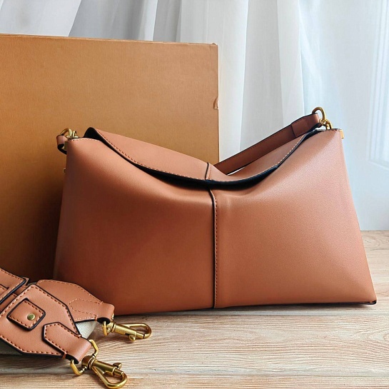 Женская сумка Tod's 33x16 см - Brown