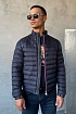 Мужская тёмно-синяя куртка Moncler Benamou