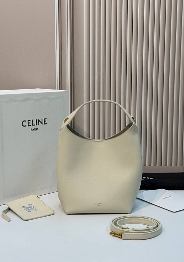 Кожаная сумка Celine Small Hobo premium 18x31x6 см   