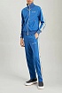 Мужской голубой костюм Palm Angels logo-print