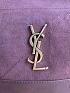 Замшевая сумка Yves Saint Laurent 38x34 см