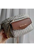 Кожаная поясная сумка Michael Kors Perry 27x14 см - White