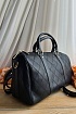 Кожаная дорожная сумка Chanel Boston 45x21 см