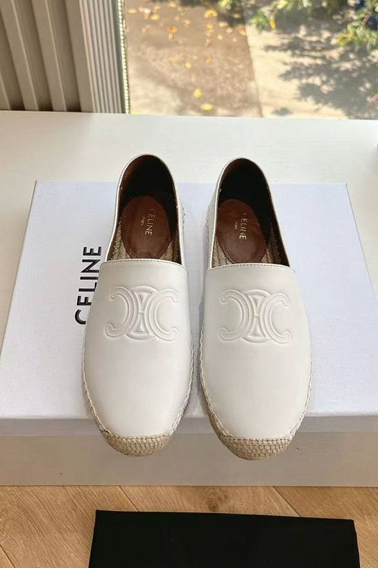 Женские эспадрильи Celine Premium - White