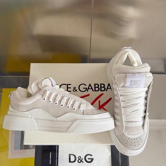 Мужские кроссовки Dolce & Gabbana Mega Skate - White