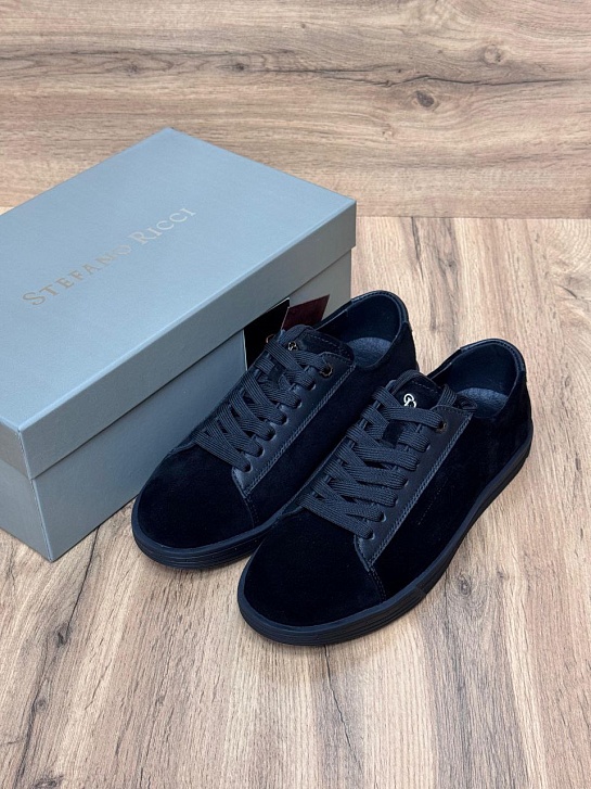 Мужские замшевые кроссовки Stefano Ricci