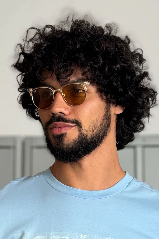 Солнцезащитные очки Ray-Ban New Clubmaster - Yellow