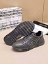 Кожаные кроссовки с мехом Premiata low-top - Grey