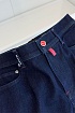 Мужские джинсы Kiton синего цвета