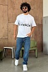 Мужские синие джинсы Hugo Boss relaxed fit