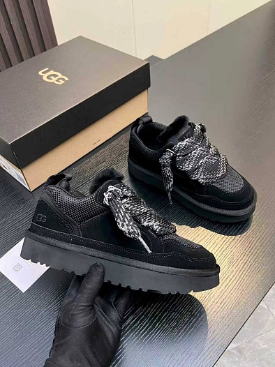 Женские замшевые ботинки UGG Lowmel   
