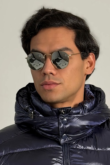 Солнцезащитные очки Ray-Ban Round Metal - Green Mirrored   