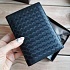 Кожаная обложка на паспорт Bottega Veneta - Black