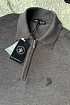 Мужское поло Stefano Ricci Eagle zip-neck - Brown
