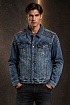 Мужская джинсовая куртка Valentino - Blue