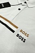 Белое поло Hugo Boss x Matteo Berrettini
