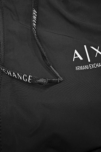 Мужская куртка чёрного цвета Armani Exchange   