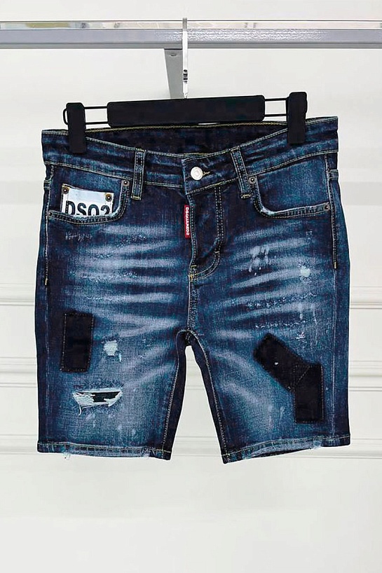 Мужские джинсовые шорты Dsquared2