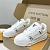 Женские кожаные кроссовки Louis Vuitton Trainer premium - White