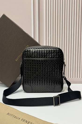 Кожаная сумка Bottega Veneta Intreccio premium 27x24x7 см   