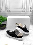 Замшевые кроссовки Dolce & Gabbana Portofino - Black / White