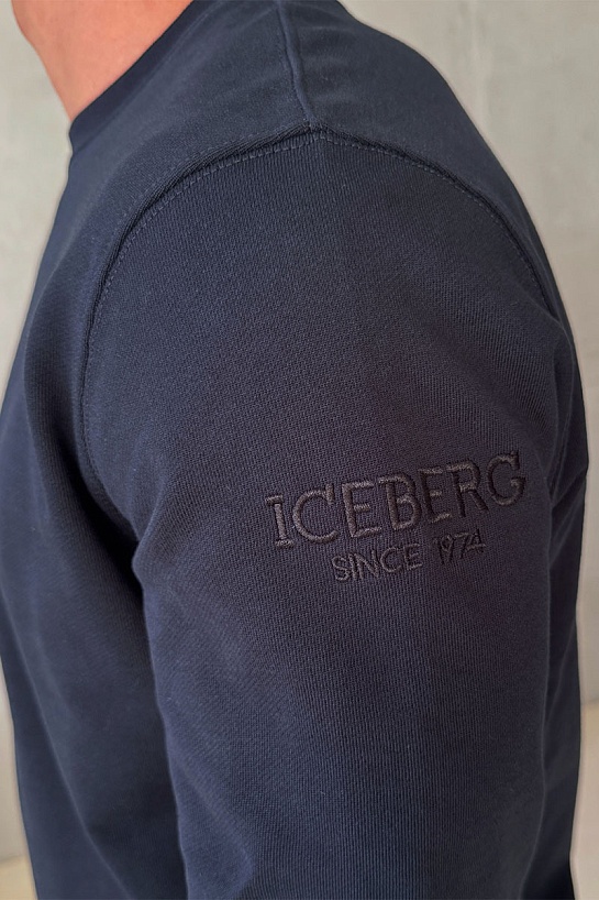 Мужской свитшот Iceberg "Daffy Duck" - Navy