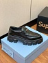 Женские кожаные лоферы Prada premium