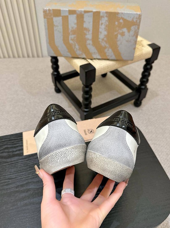 Мужские кожаные кроссовки Golden Goose Super-Star