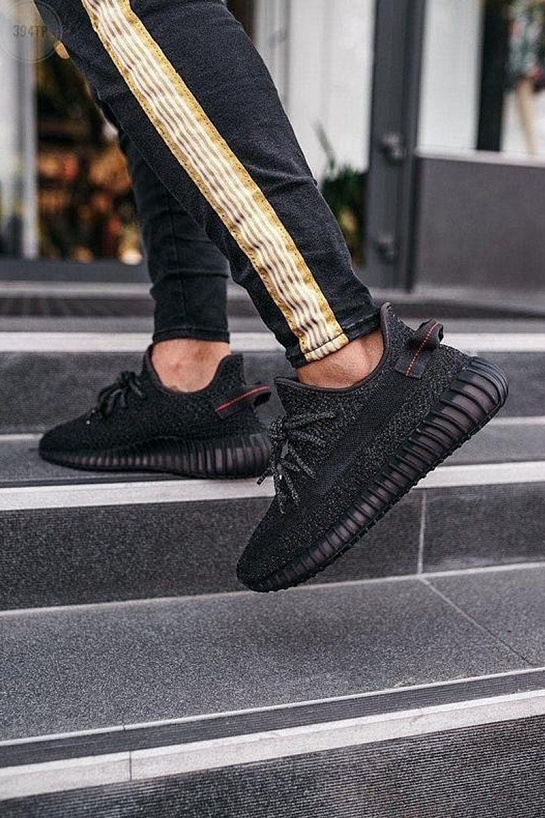 Кроссовки Adidas Yeezy Boost 350 V2 Reflective - Black