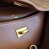 Замшевая сумка Balenciaga Rodeo 28x20 см - Chestnut