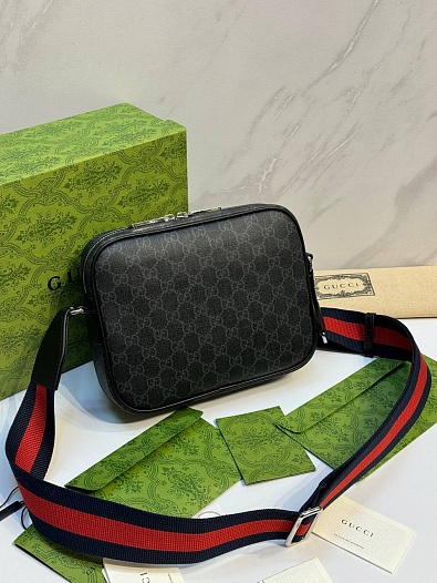Кожаная сумка Gucci GG Monogram Premium 24x19x7 см   