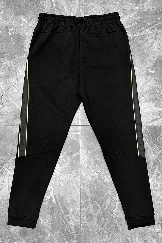 Чёрные спортивные штаны Hugo Boss Saggy