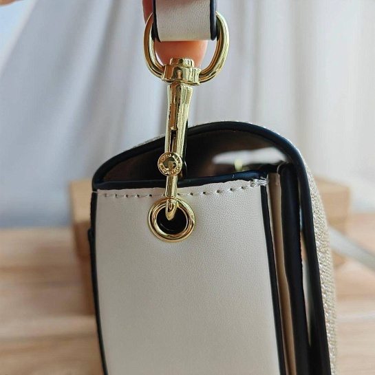 Кожаная сумка Coach 19x14 см