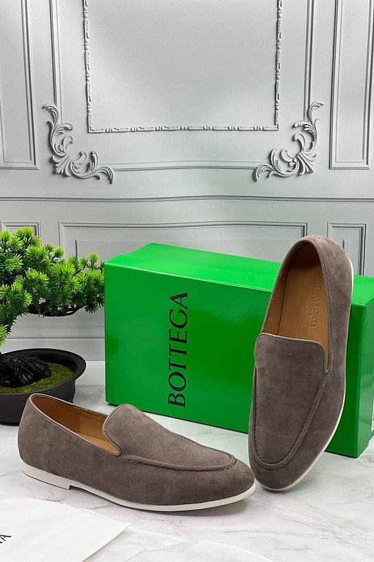 Мужские замшевые лоферы Bottega Veneta